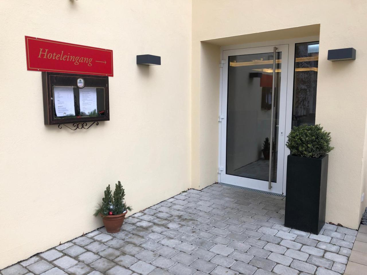 Gasthof Die Krone Schwabisch Hall Bagian luar foto