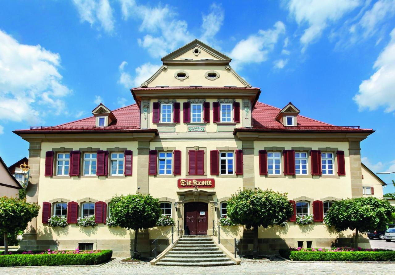 Gasthof Die Krone Schwabisch Hall Bagian luar foto